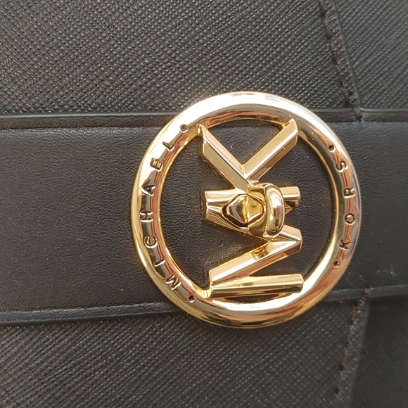 Michael Kors Greenwich Black Handbag NWT - Picture 3 of 15